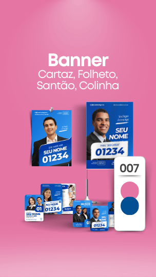 Pack Artes Para Impressos Vira Voto #C007 - Imagem 3