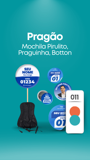 Pack Artes Para Impressos Vira Voto #C011 - Imagem 2